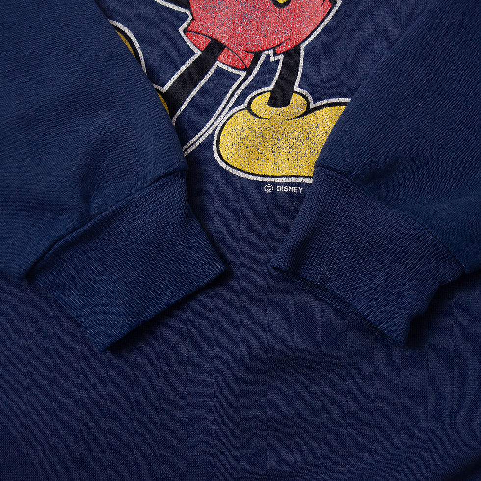 サムネイル： L 1980s Velva Sheen California Mickey Mouse Sweat Shirts L 1980年代 ベルバシーン カリフォルニア ミッキーマウス スウェットシャツ