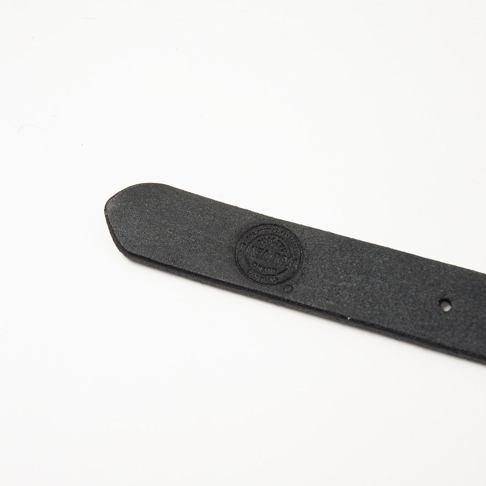 섬네일: FREEWAY × SANTAROSA Narrow Belt With N&J Deadstock Buckle