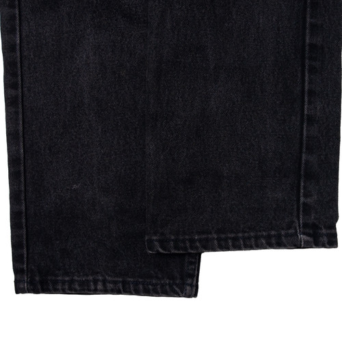 W33 L32 1990s Levi's 505 Salfa Black Jeans Made in USA