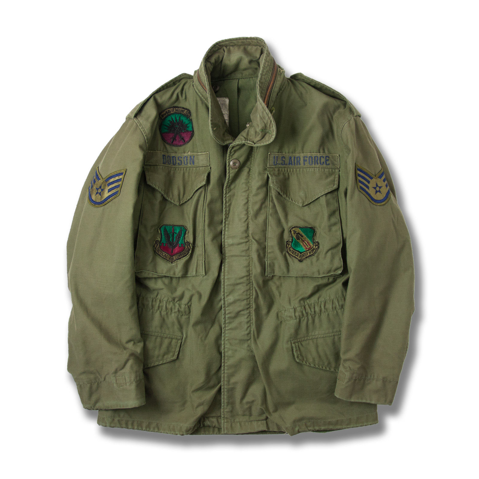 1982年製 M65 フィールドジャケット ブラスジッパー SMALL SHORT