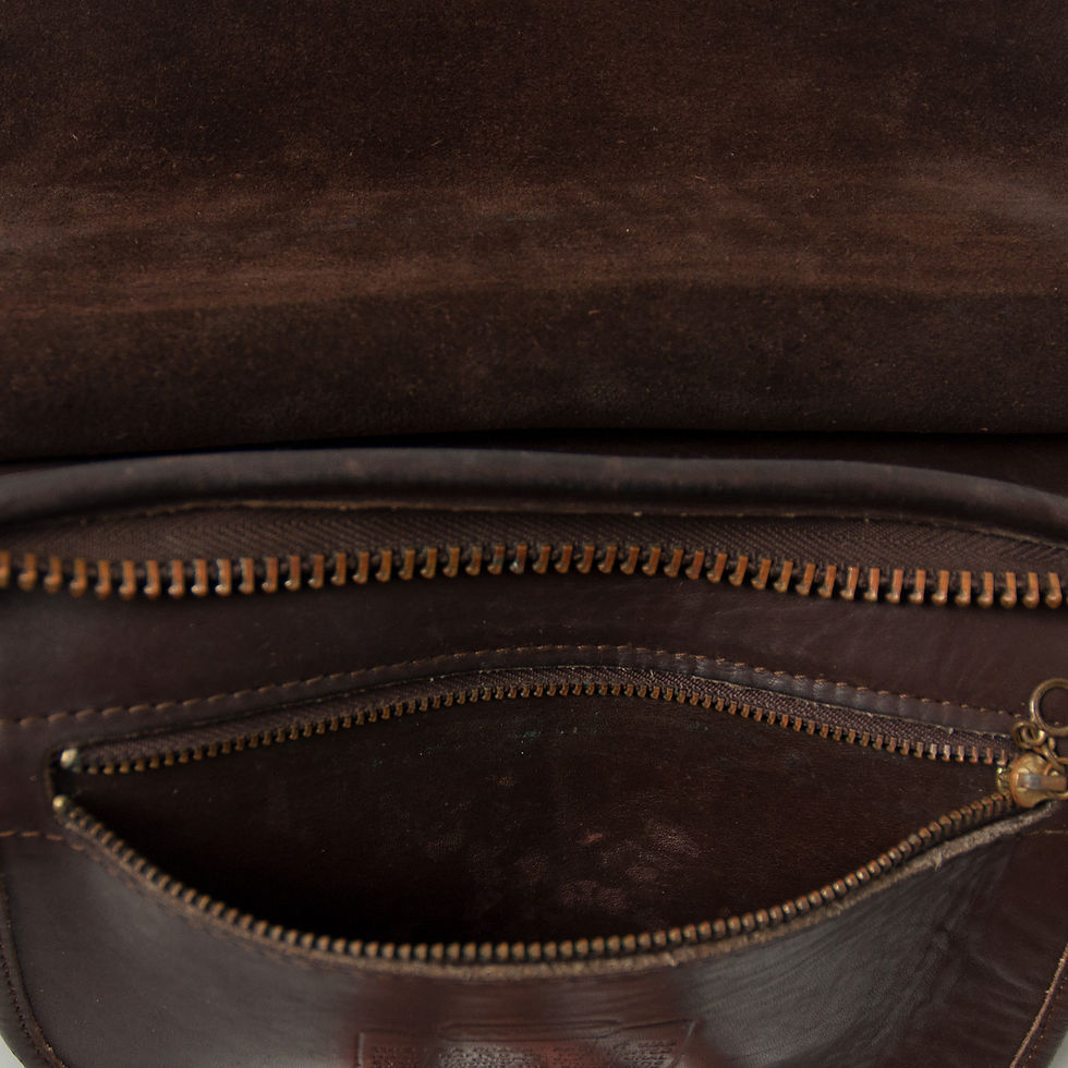 ภาพขนาดย่อ: OLD COACH レザーショルダーバッグ ブラウン