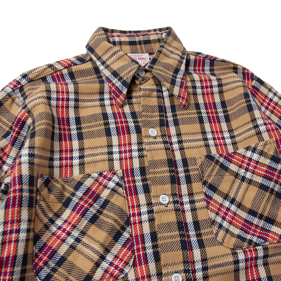 サムネイル： 1970s BIGMAC Heavy Flannel Shirts S 1970年代 ビッグマック ヘビーフランネルシャツ S