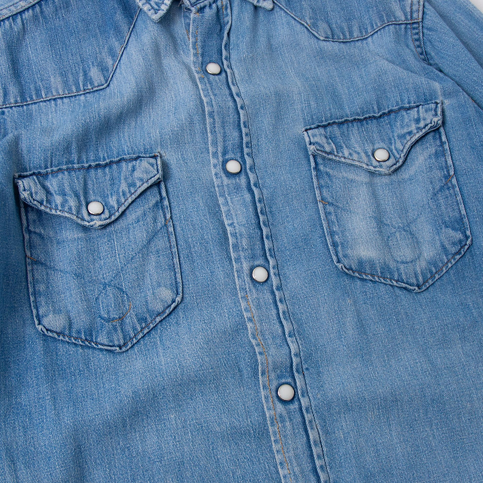 ภาพขนาดย่อ: 1960s Penneys RANCHCRAFT Denim Western Shirts 1960年代 ペニーズ ランチクラフト デニム ウエスタンシャツ