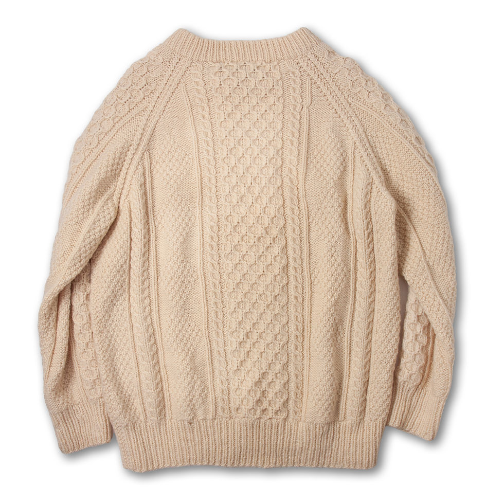 ภาพขนาดย่อ: 1960s MALONEY Creation Boutique Fisherman Sweater 1960年代 マロニー クリエイションブティック フィッシャーマンセーター