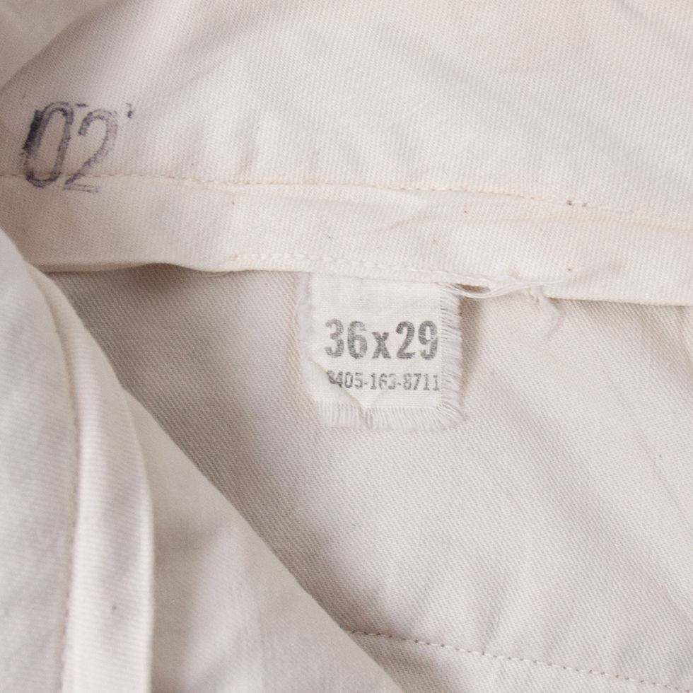 縮圖：36 x 29 1960s Trousers Men's Cotton Chino Pants  1960年代 米軍 トラウザーズメンズコットン チノパン
