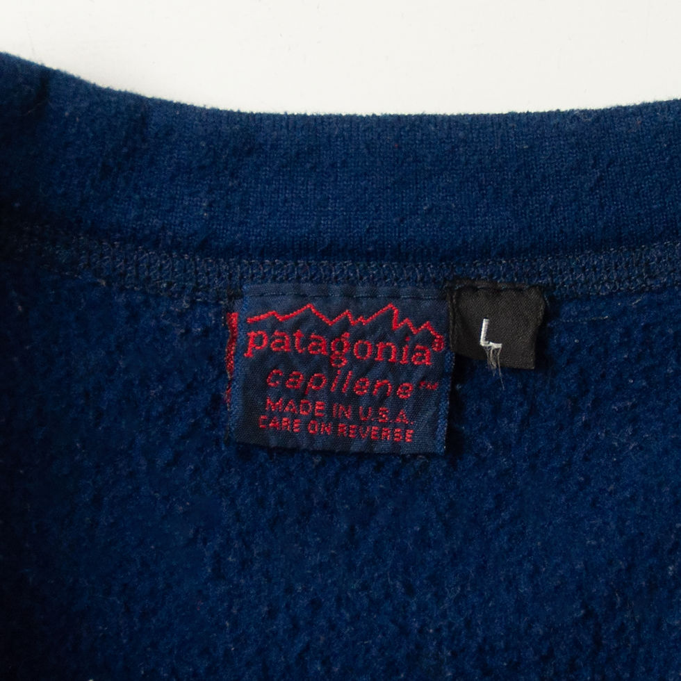 ภาพขนาดย่อ: 1980s Vintage Patagonia Capilene Henly Neck /  ​​​​​​​1980年代 ビンテージ パタゴニア キャプリーン ヘンリーネック