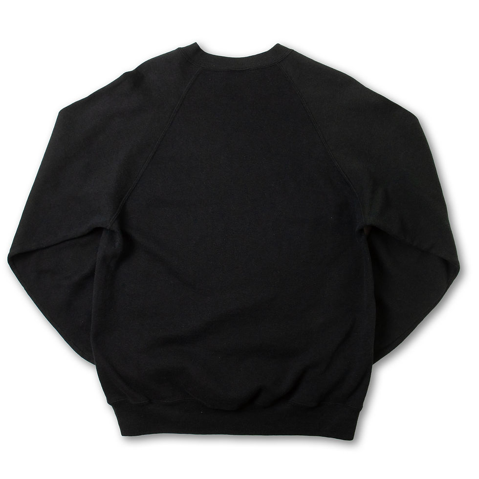 Thumbnail: 1980s Jerzees Made in USA Raglan SweatShirts Black 1980年代 ジャージーズ アメリカ製 ラグランスウェット ブラック