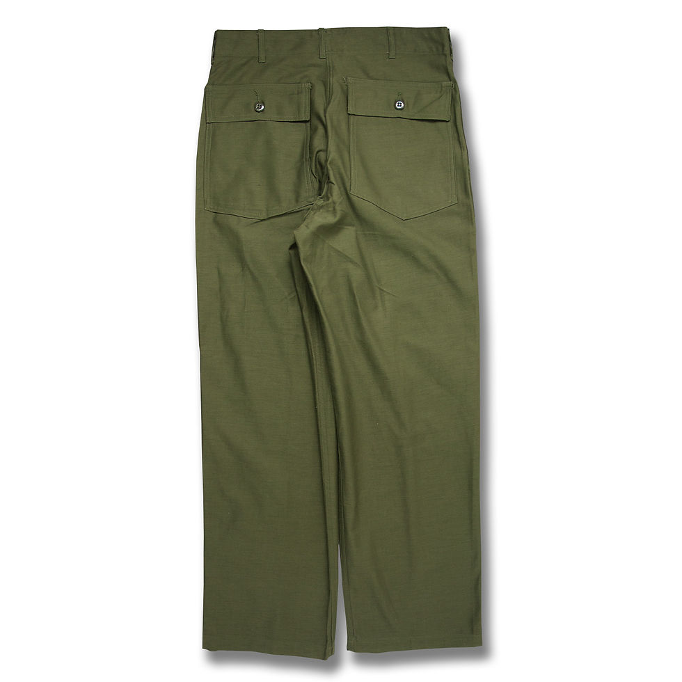 サムネイル： 1960年代 デッドストック 米軍 UTILITY FATIGUE TROUSERS 32 x 31