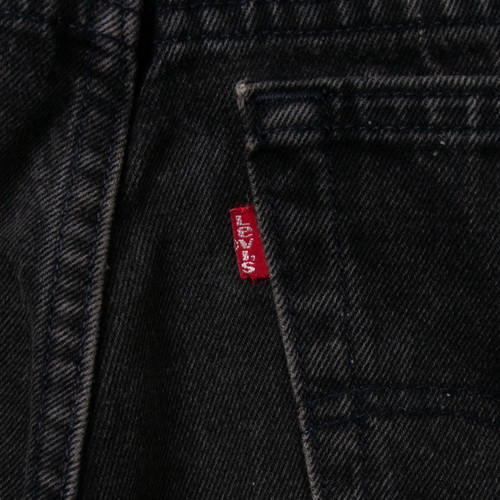 W33 L32 1990s Levi's 505 Salfa Black Jeans Made in USA | FREEWAY