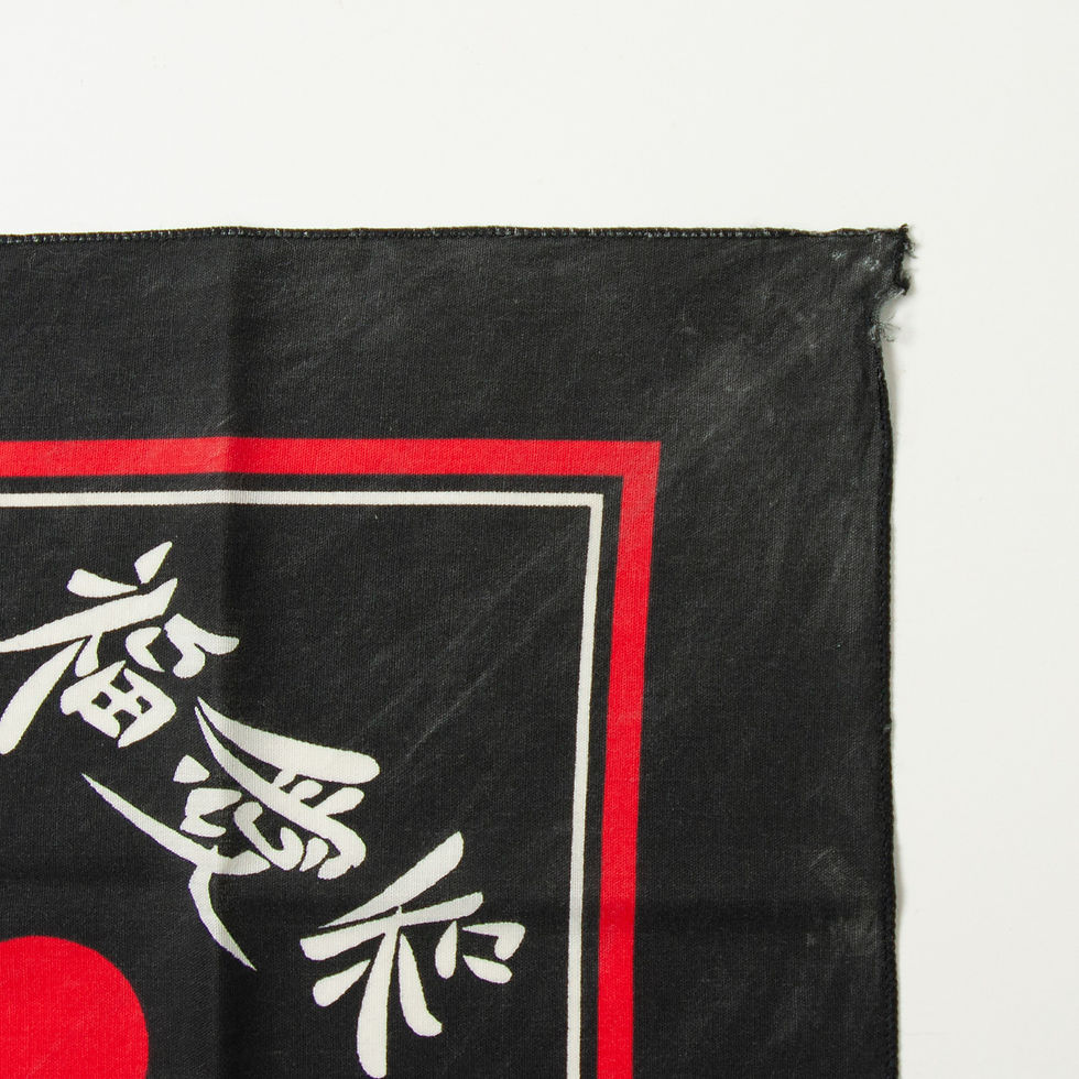 縮圖：KANJI BANDANA MADE IN USA USED 栄平和福