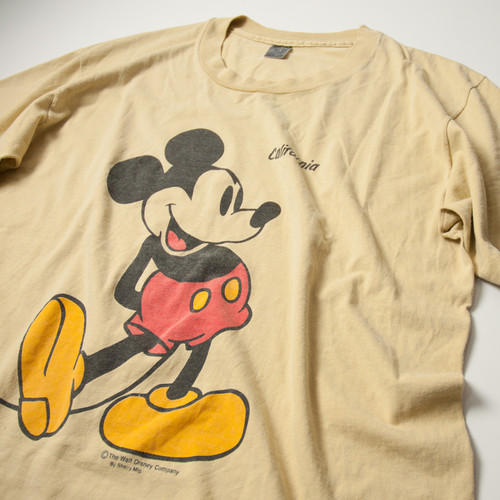 1980年代　ミッキー × スーパーボウルTシャツ 1980年代 ミッキー × スーパーボウルTシャツ