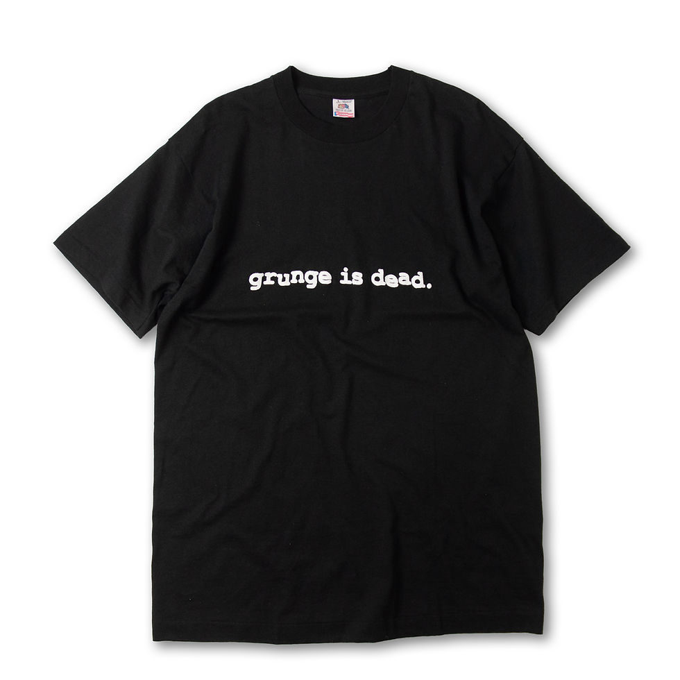 1990s DeadStock “grunge is dead” T-Shirts