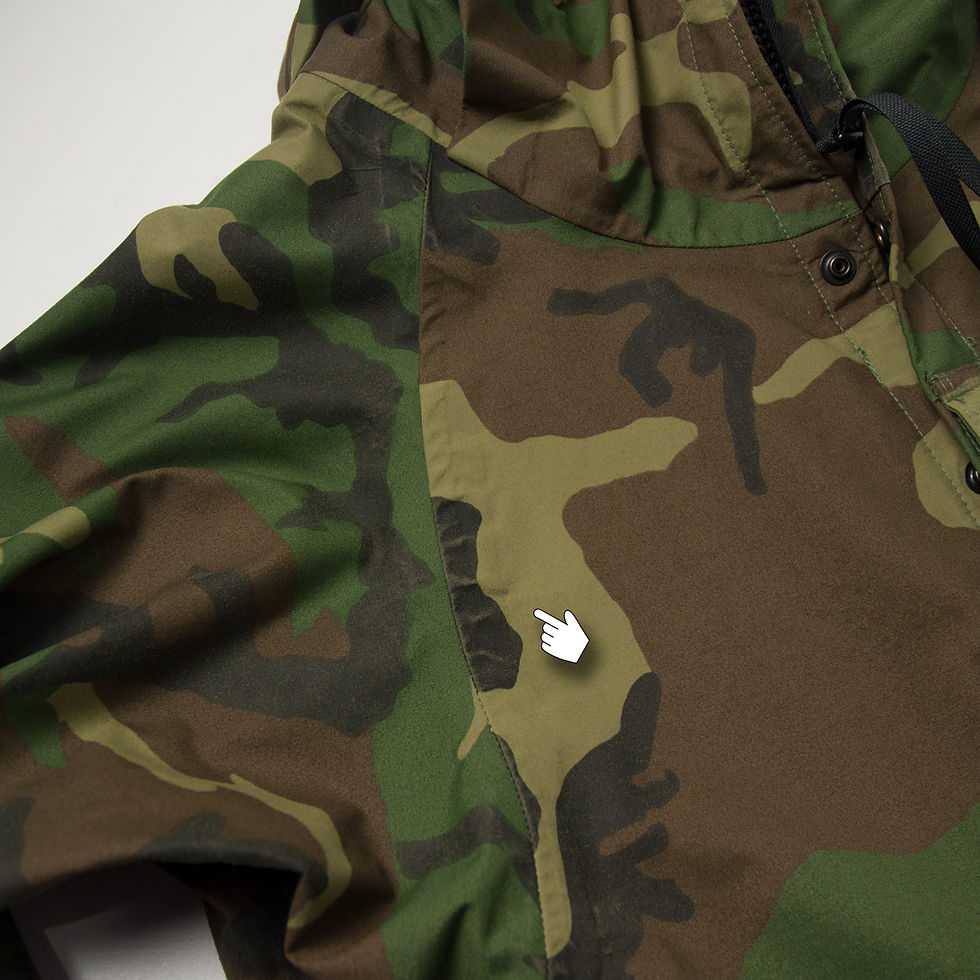 サムネイル： 【X-SMALL X-SHORT】1980年代 U.S. ARMY ECWCS ゴアテックスパーカ 1st 後期型