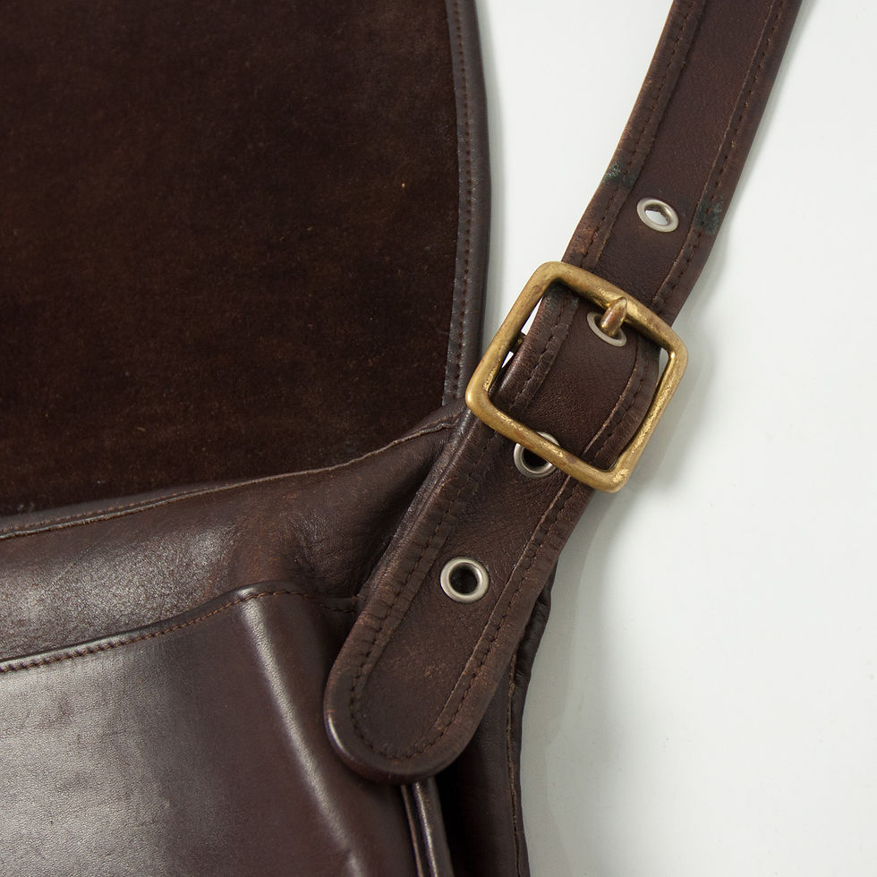 ภาพขนาดย่อ: OLD COACH レザーショルダーバッグ ブラウン