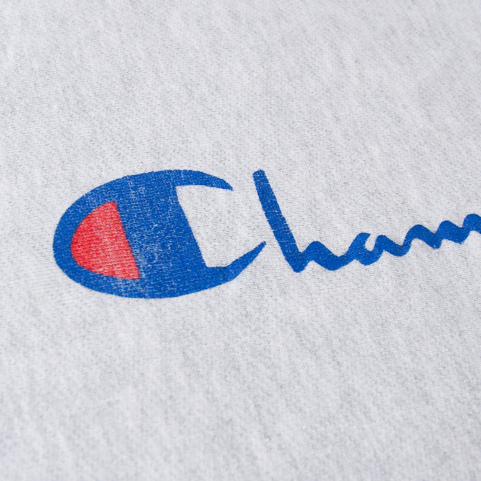 ภาพขนาดย่อ: 1990s Champion ReverseWeave C Mark and Print Logo 1990年代 チャンピオン リバースウィーブ Cマーク プリントロゴ