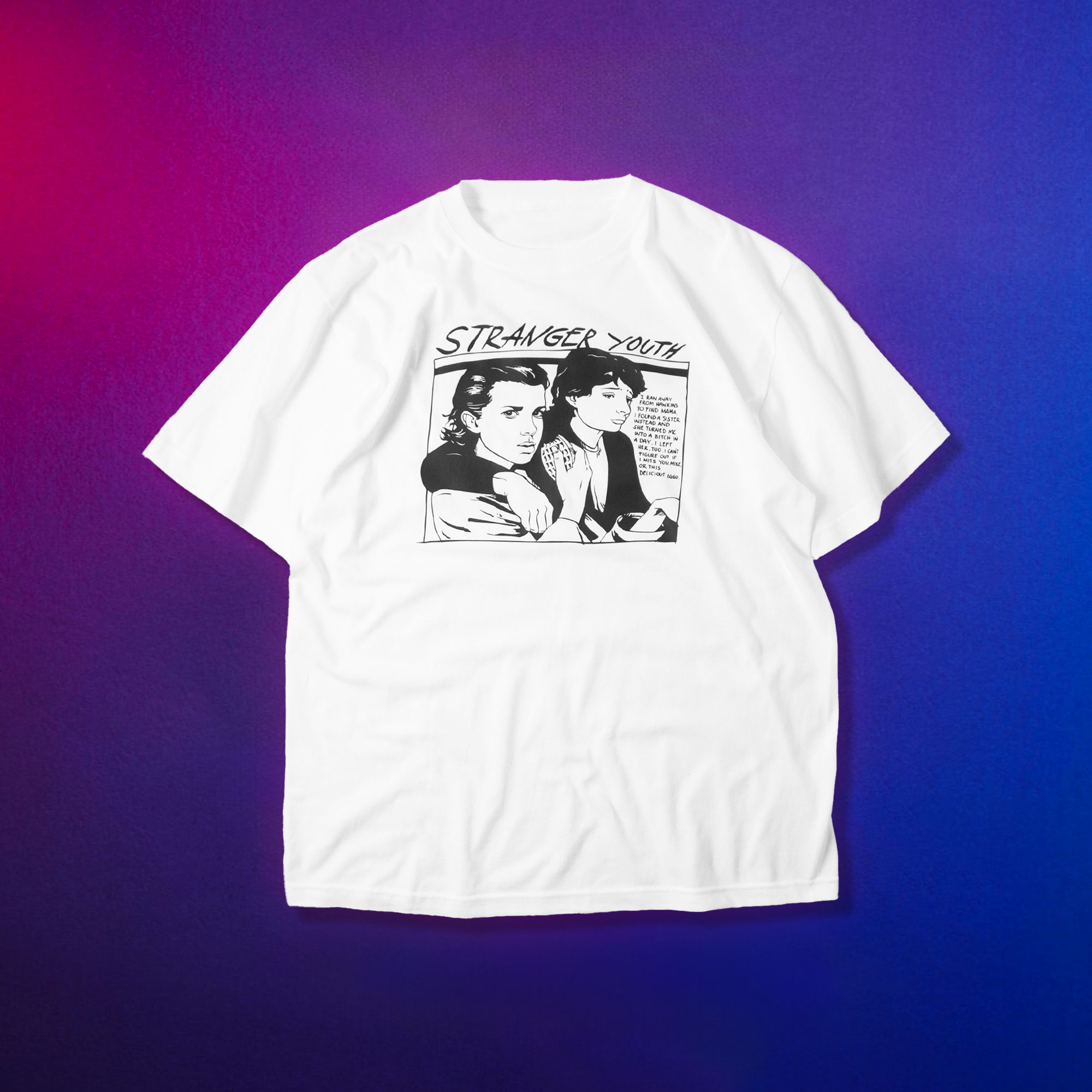 STRANGER YOUTH S/S T-SHIRT Snowball White