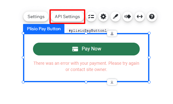 Wix Plisio Free Pay Button Widget With Ability To Add Your Own Plisio API Keys