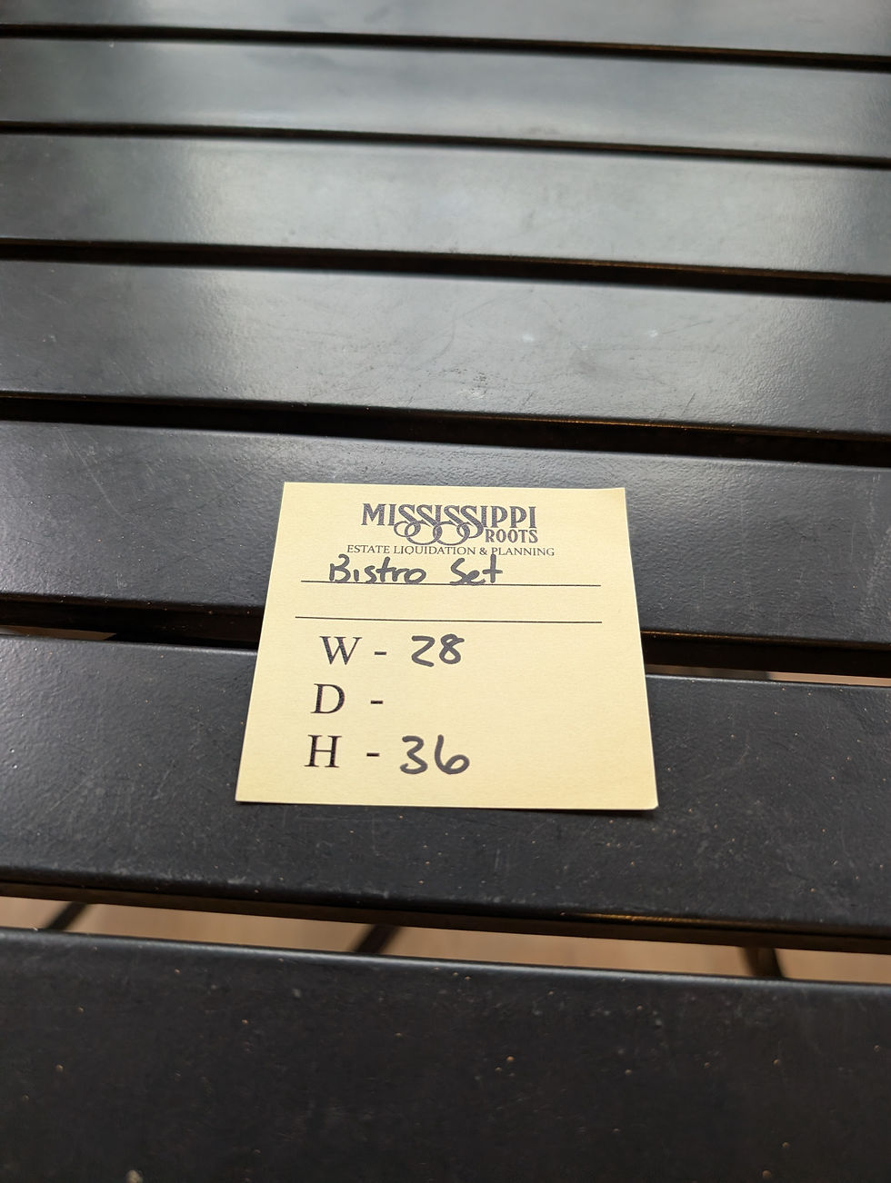 Thumbnail: Bistro outdoor set