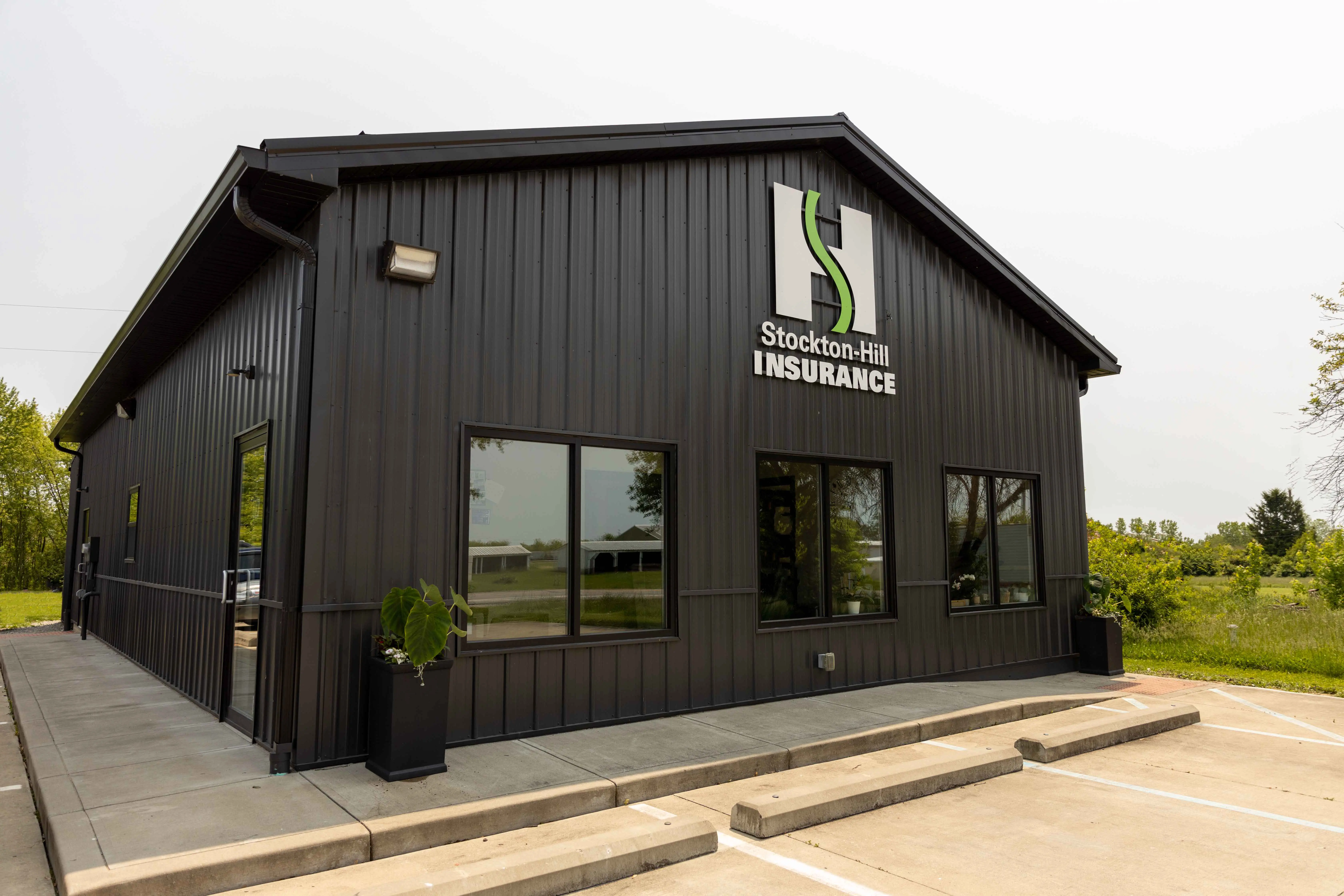A photo of the Stockton-Hill Insurance office
