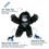 Thumbnail: Gorilla Rope Body Dog Toy