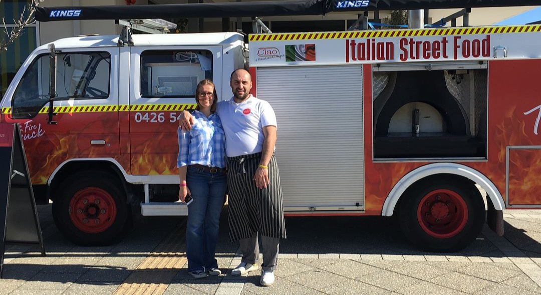 The Fire Truck Pizzeria food truck