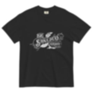 Big Shoulders Nursery White Logo heavyweight t-shirt
