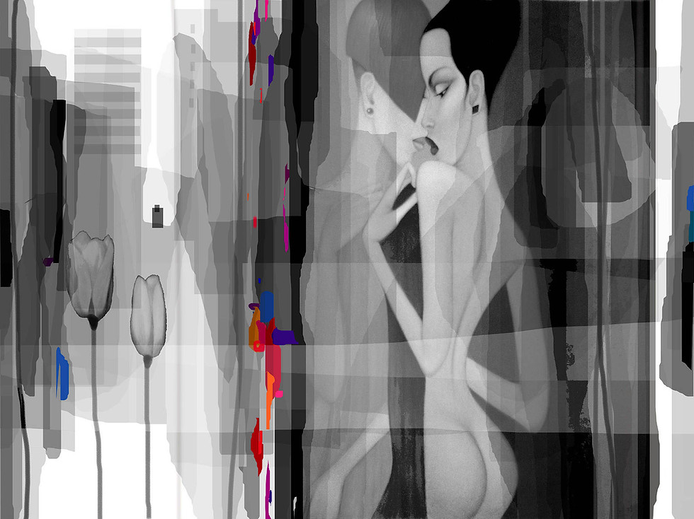Thumbnail: Two City Girls Print
