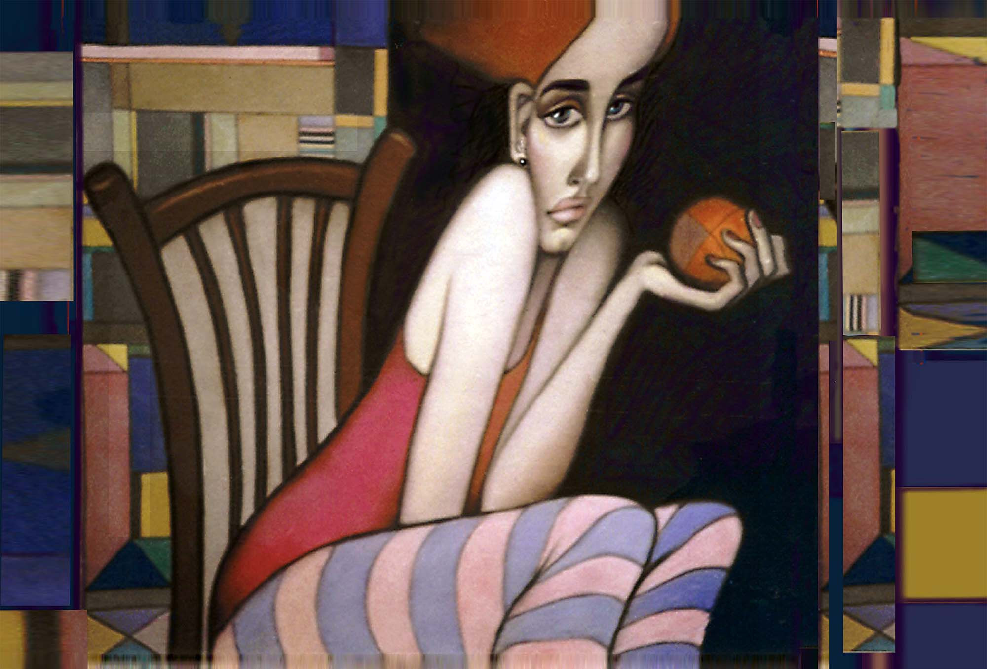Girl with ball