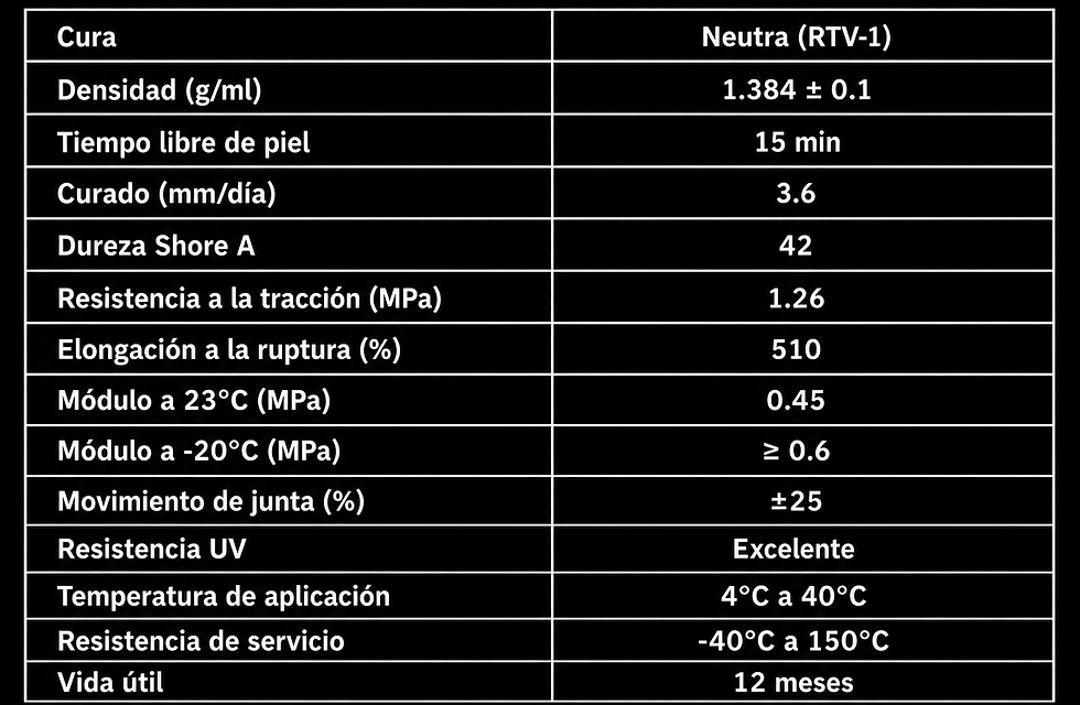 DATOS SILICON