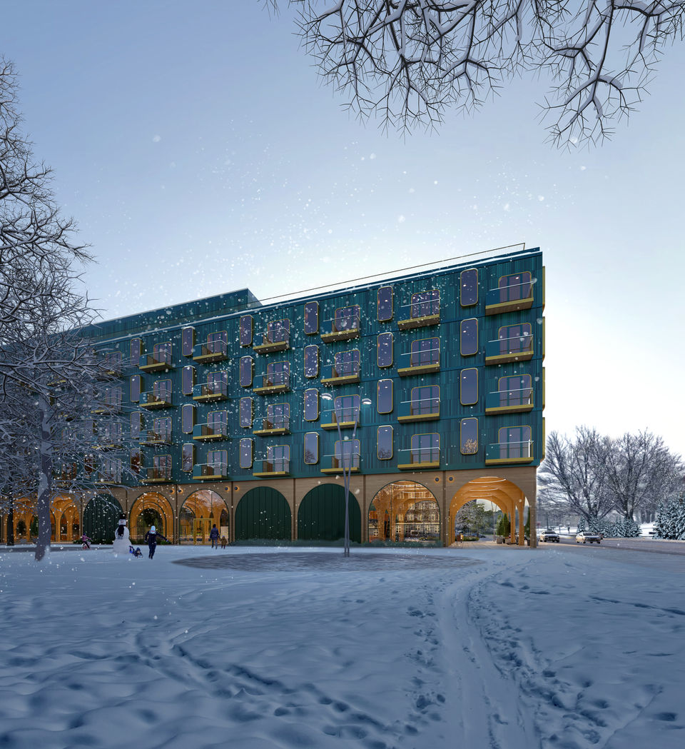 architectural rendering