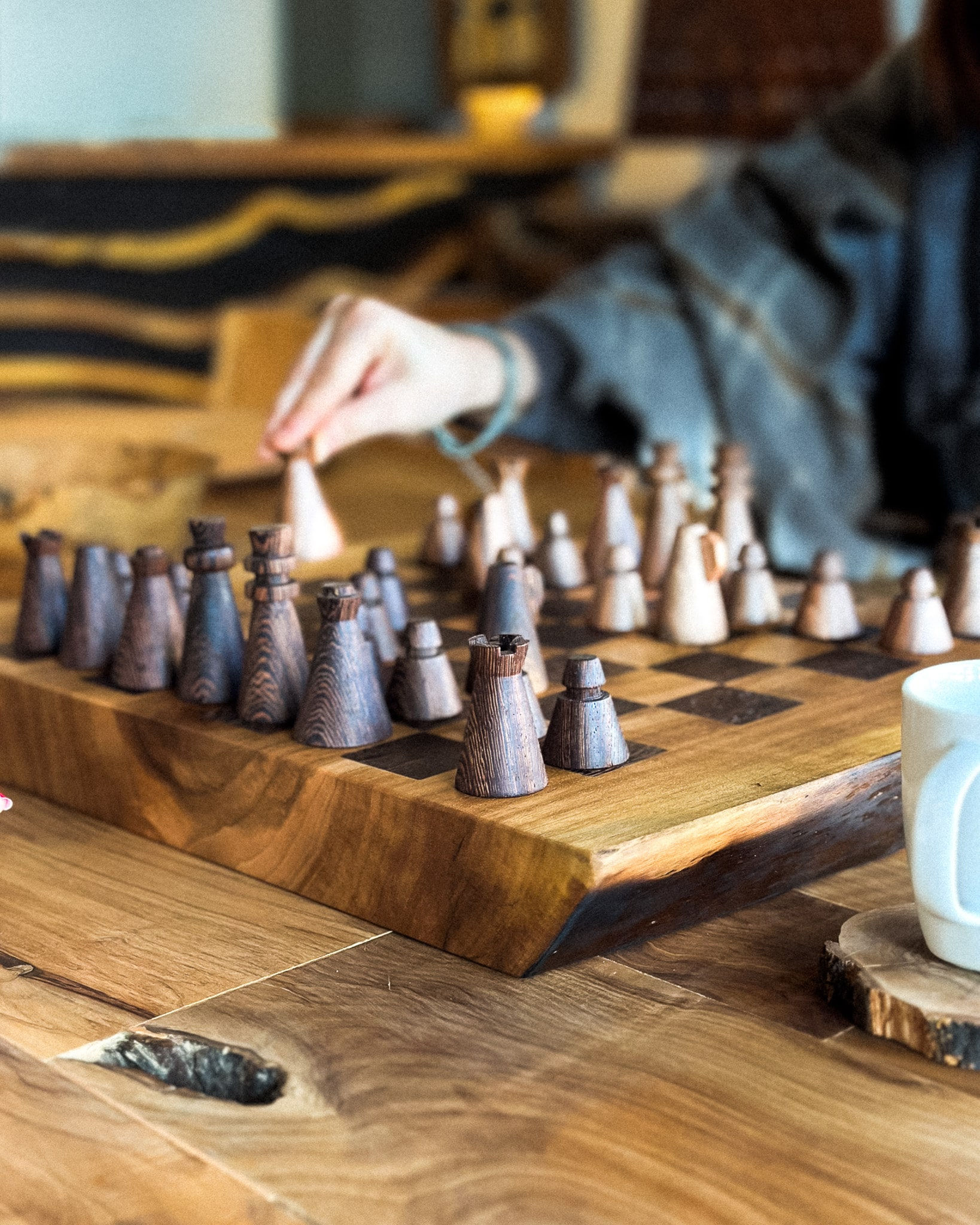 Doğal El Yapımı Satranç