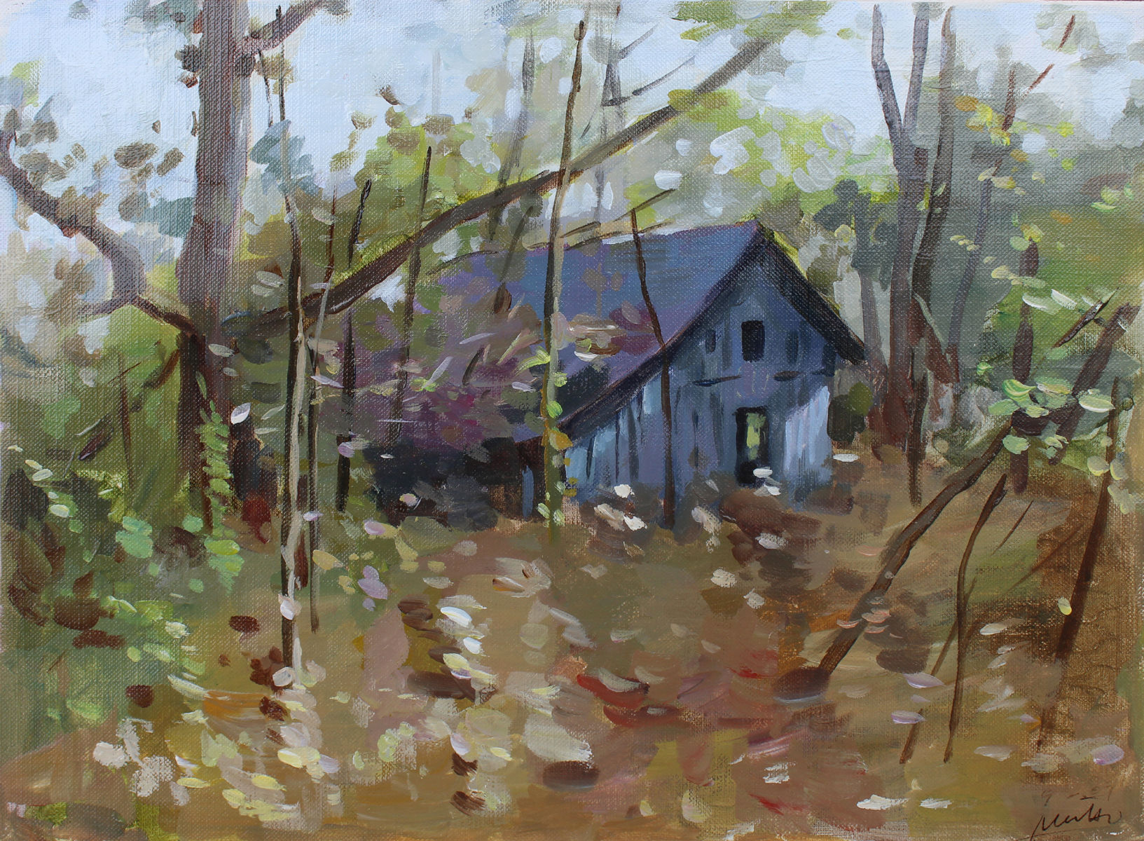 Hut in Woods