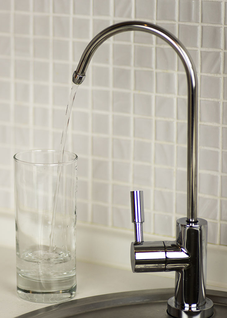 A water treatment system filtering antimony in Sarasota's water supply.