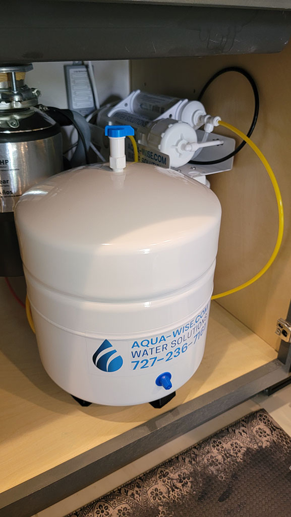 Copper contamination in St. Pete water systems showing blue-green staining and health risks