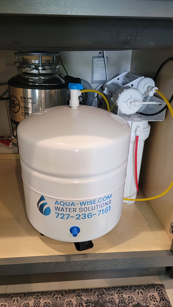 Residential Reverse Osmosis system for arsenic-free water in Venice
