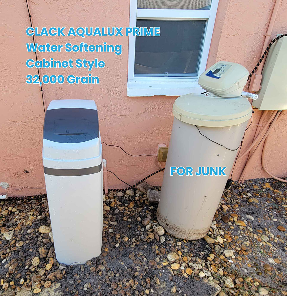 32K Grain water softener system enhancing water quality in Naples home