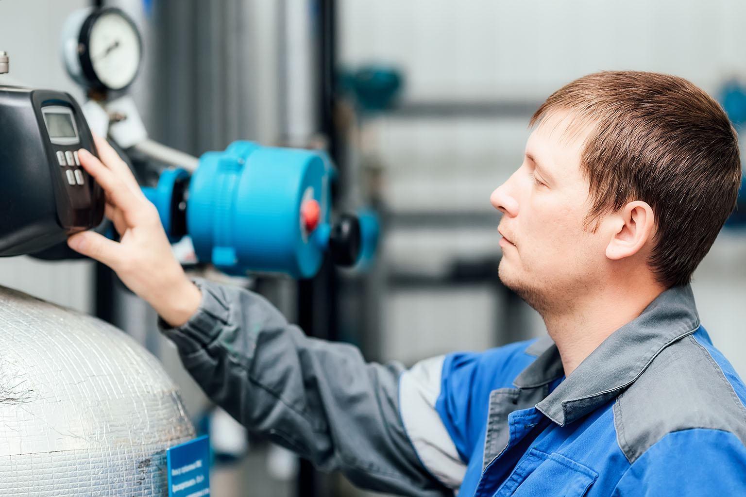 A professional water treatment system in Tampa by Aqua-Wise Water Treatment Solutions.