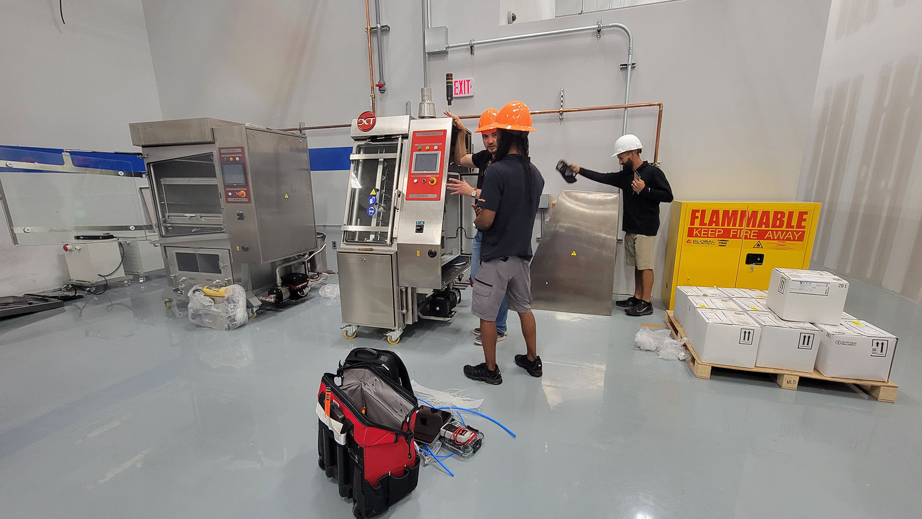 Industrial DI water system by Aqua-Wise