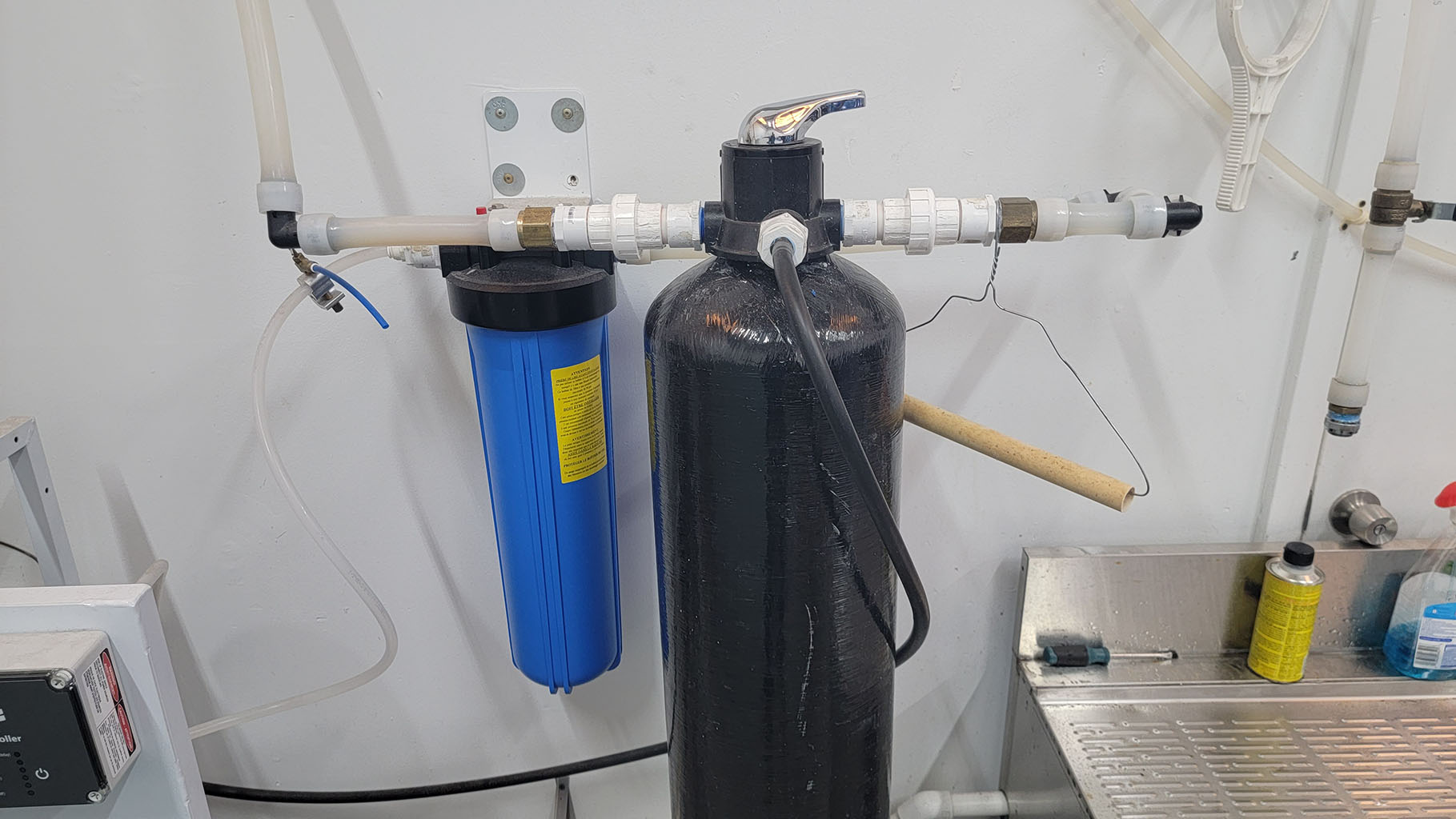 Commercial RO System installed in an industrial facility in Bradenton