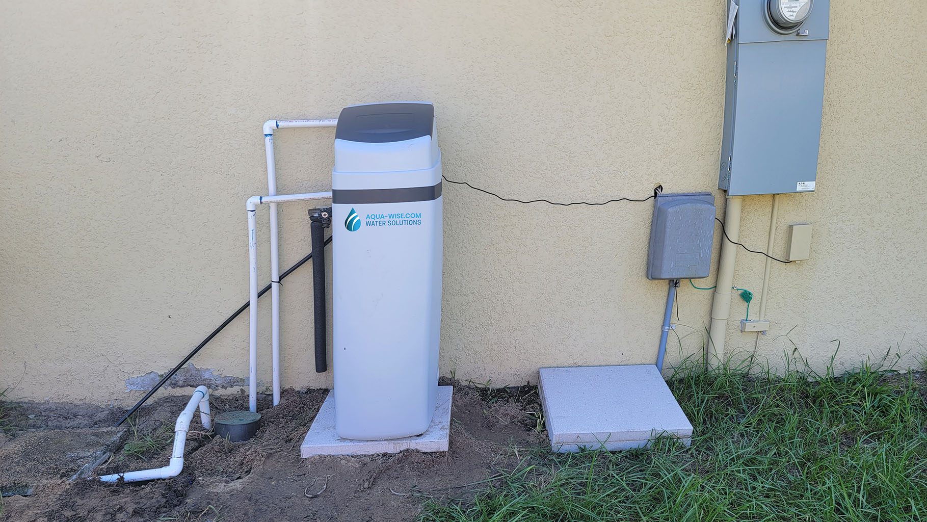 32K Grain Water Softener system in operation