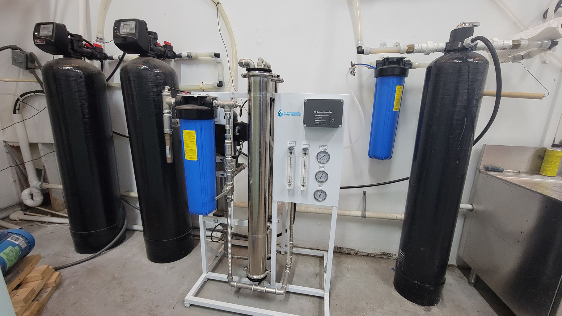 St. Petersburg industrial RO water treatment system