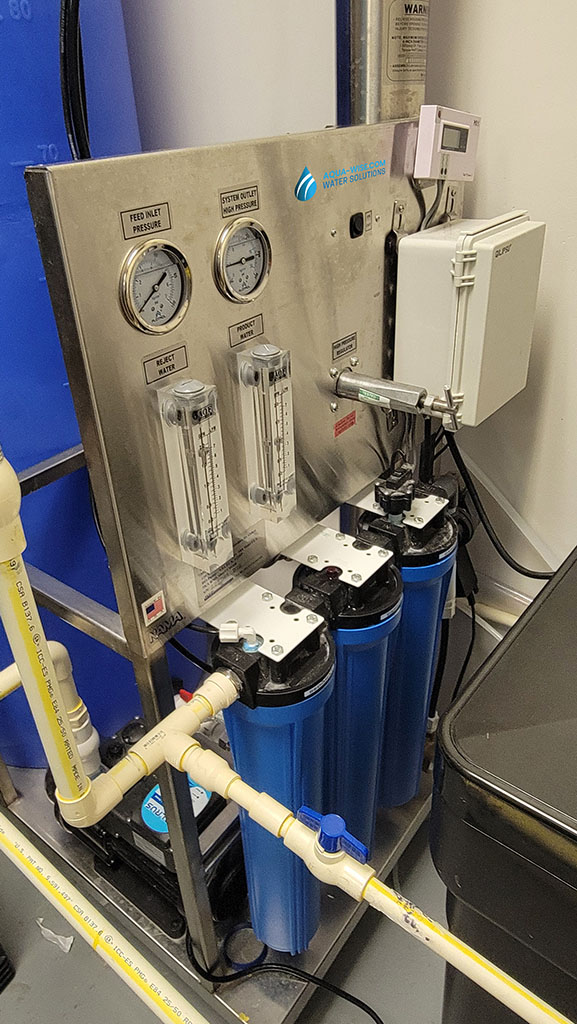 Aqua-Wise RO water treatment system in Naples