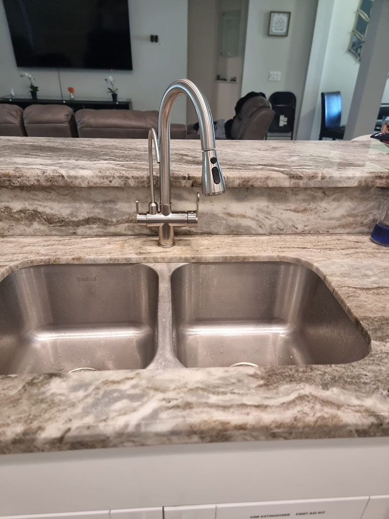 Professional water treatment system removing arsenic from Naples home water supply