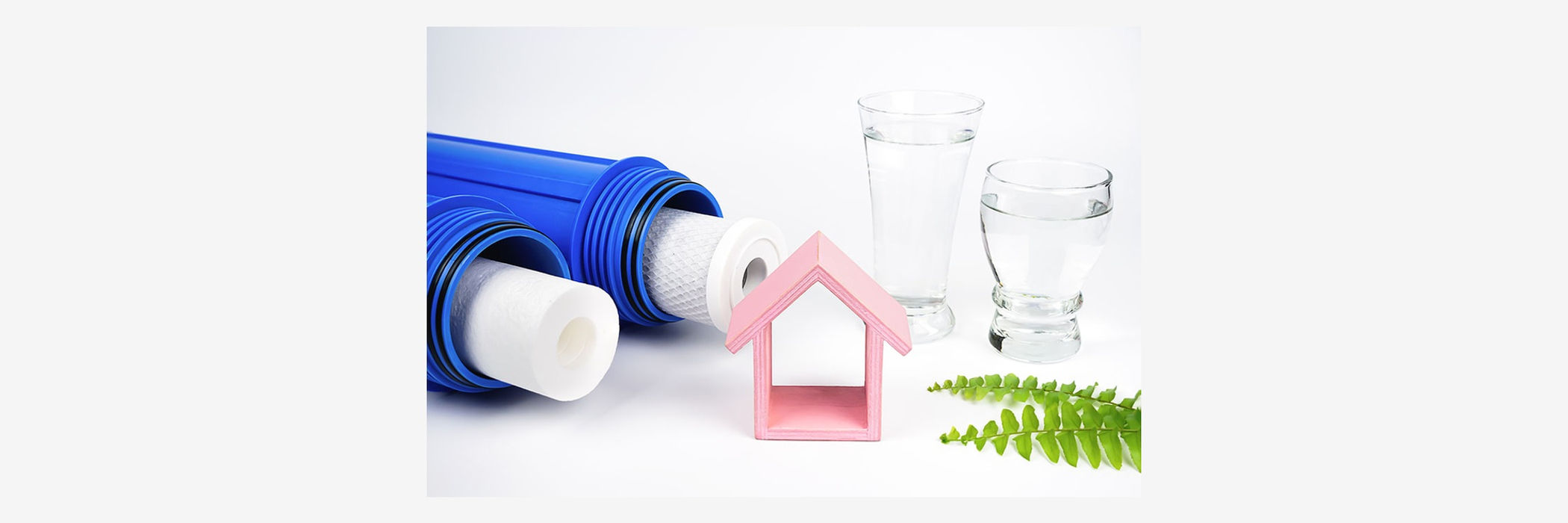 Water pipes and fittings.