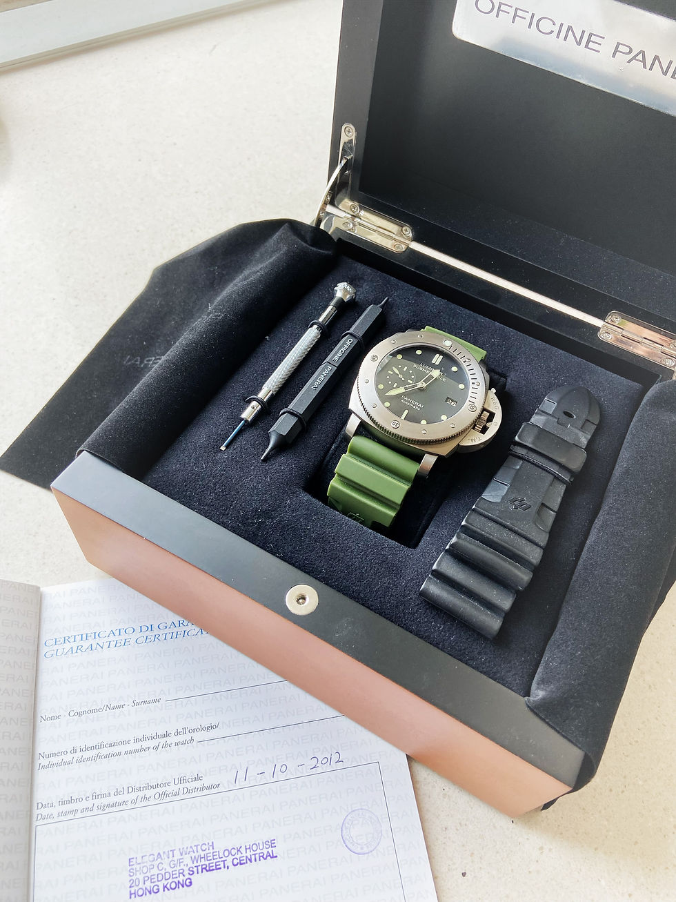Thumbnail: 🌟🆕Panerai PAM00305 OP6899 Luminor Submersible 1950