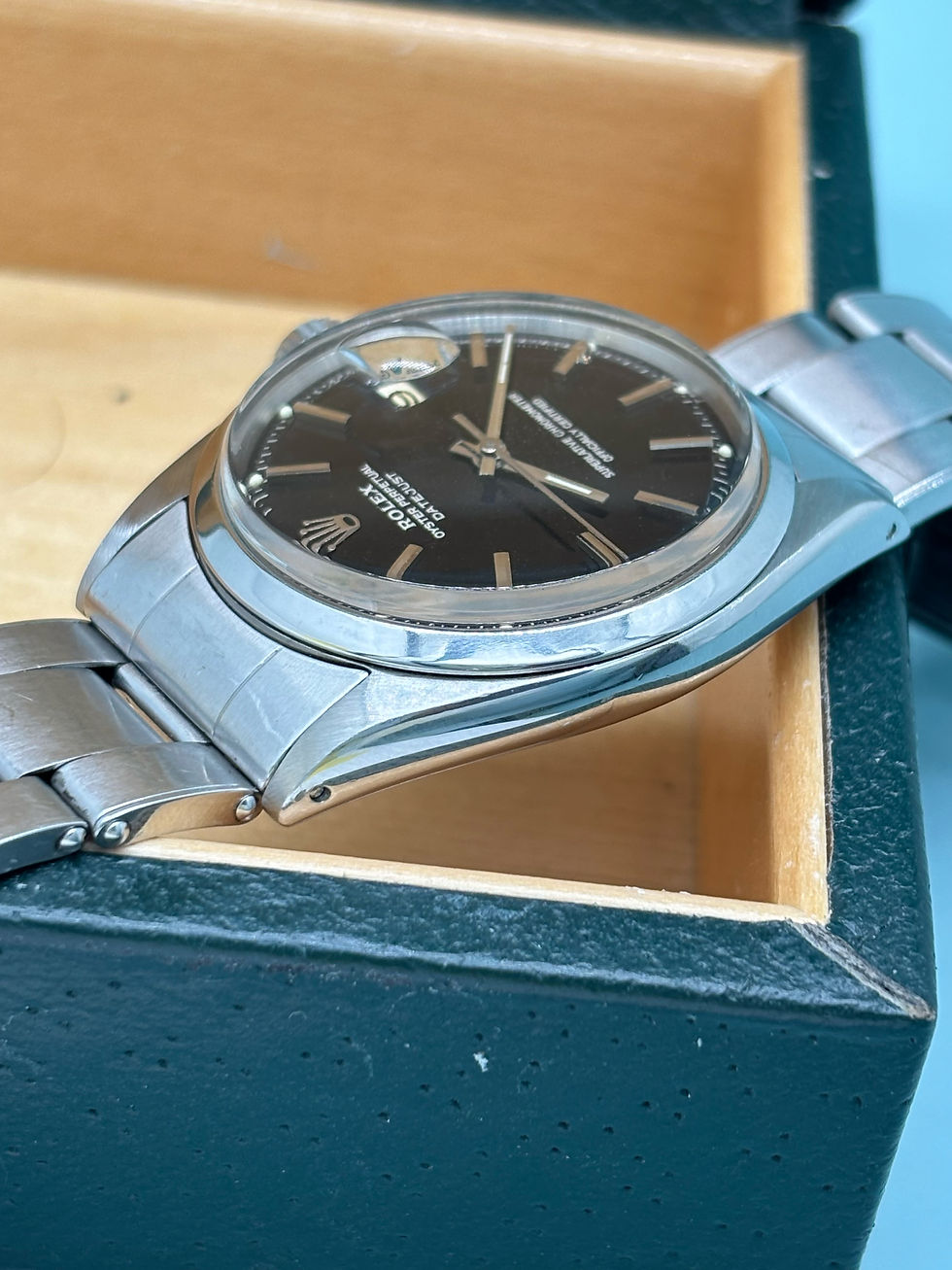 Thumbnail: 1964 Rolex  Datejust 1600 gilt watch onlY
