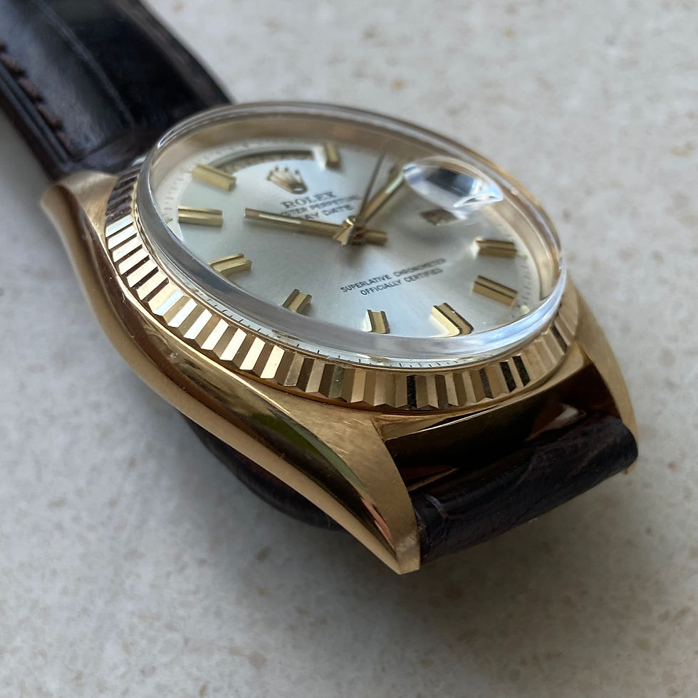 Thumbnail: 1968’ Rolex Day-Date 1803 Wideboy Silver Dial