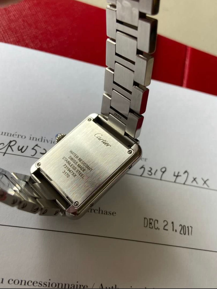 Thumbnail: 2017 Cartier Tank Solo 3170 full set