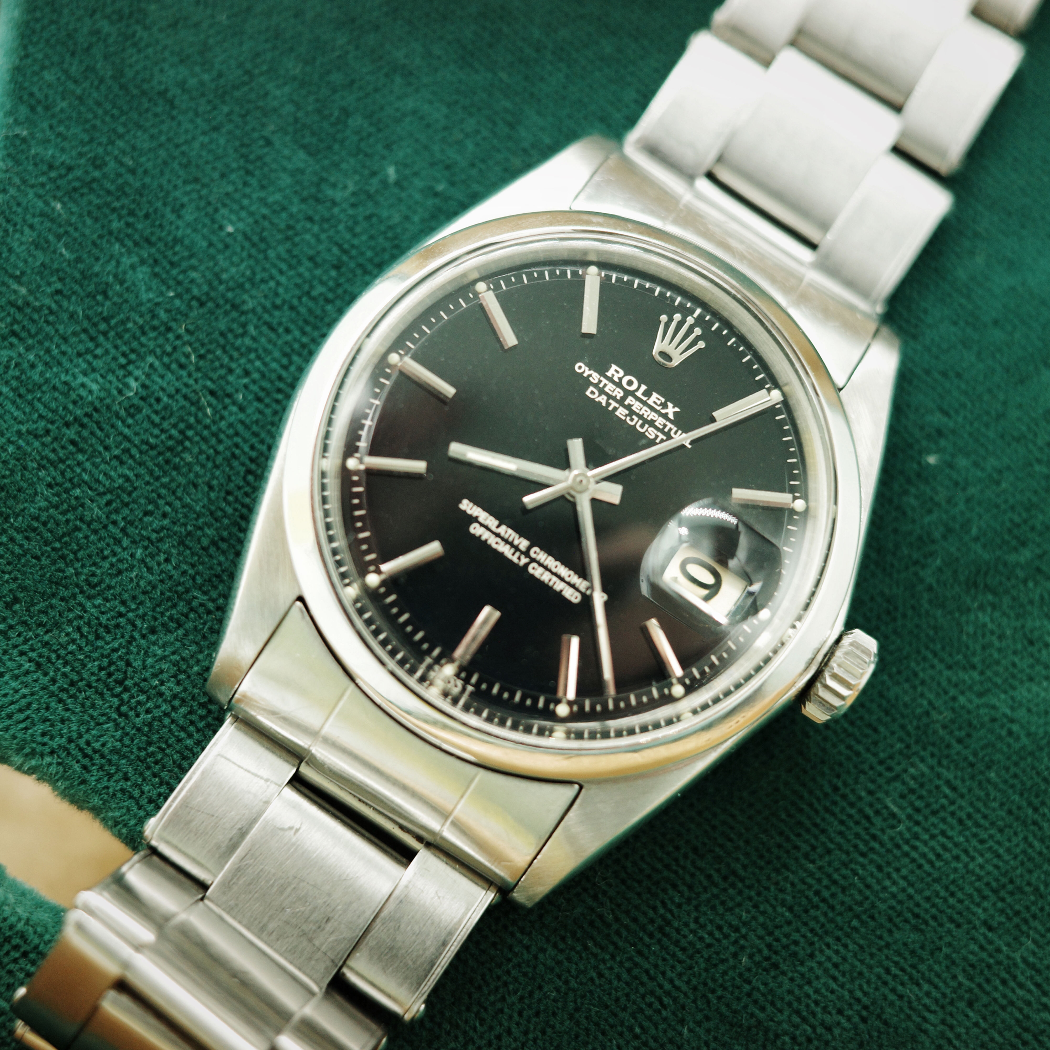 1964 Rolex  Datejust 1600 gilt watch onlY