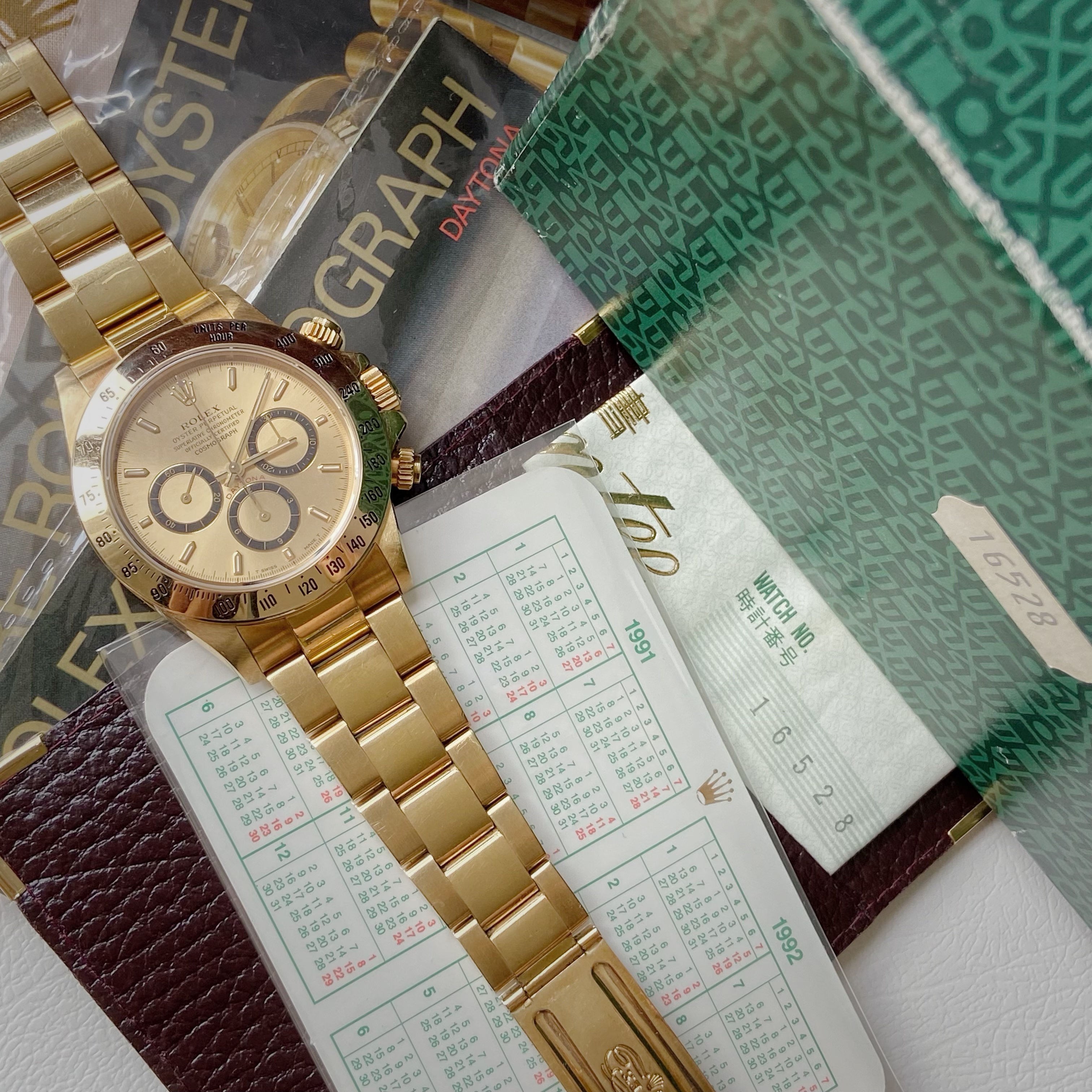 1991’ Rolex Daytona 16528YG